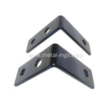 Black Steel Turn Signal Mounting L Bracket